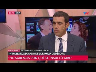 Nelson Castro habló con el abogado de la familia de Débora Pérez Volpin