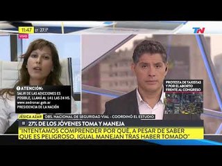 3 de cada 10 jóvenes toma y maneja