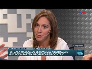Vidal sobre la despenalización del aborto