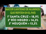 1 de cada 10 alumnos repite el secundario