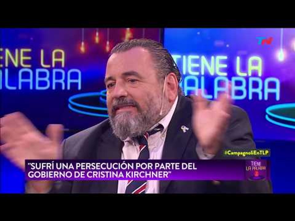 Campagnoli: "Tengo una mala opinión de Cristina Kirchner"