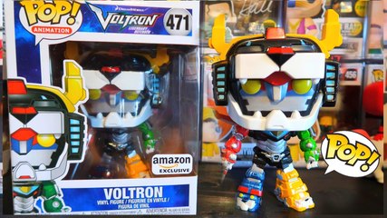 VOLTRON FUNKO POP 6 INCH AMAZON EXCLUSIVE OUT THE BOX UNBOXING REVIEW & MORE