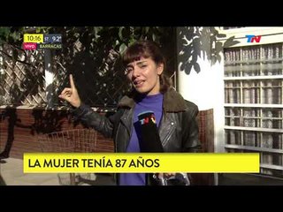 Jubilada barría la vereda y la mataron para robarle