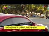 Auto deportivo filmado haciendo trompos en Palermo