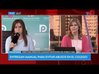 Presentan manual para evitar abusos en los colegios