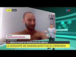 Conbienestar: Médico filmó su propio transplante de médula