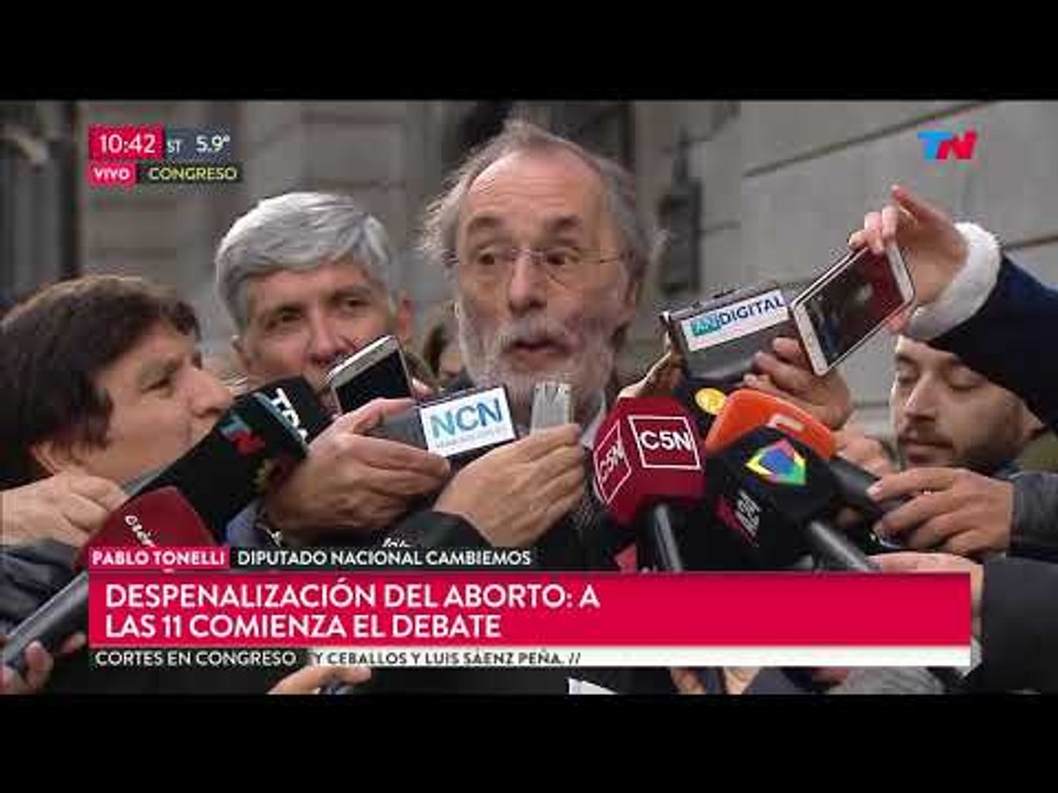 Tonelli: "Hay que tratar de evitar los abortos"