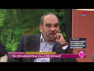 Fernando Iglesias: "Me duele lo que dijo julio Bárbaro"