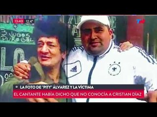Pity Álvarez y la foto con su víctima que lo complica
