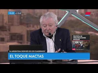 El toque Mactas: La Argentina después de los cuadernos
