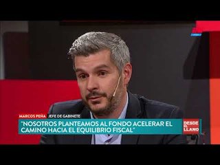 Marcos Peña sobre el acuerdo con el FMI