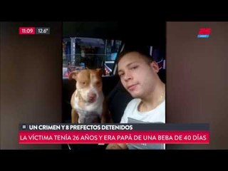 Muere un joven de 26 años y hay 8 prefectos detenidos