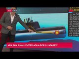 ARA San Juan: ¿Entró agua por tres lugares?