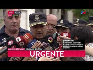 Se entregó el hombre que mató a su hijo, hirió a su mujer y se atrincheró