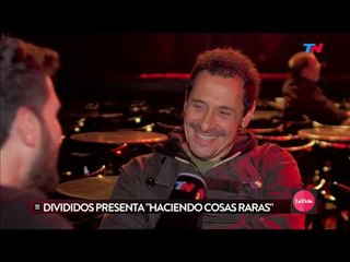 Divididos presenta "Haciendo cosas raras"
