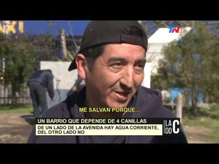 4 canillas de agua para todo un barrio