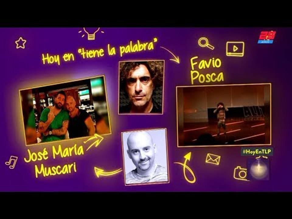 Favio Posca y José María Muscari en TIENE LA PALABRA
