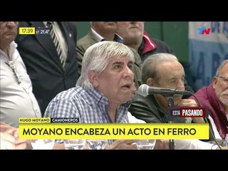 Moyano: "Sería un honor que un gobierno gorila como este me lleve preso"