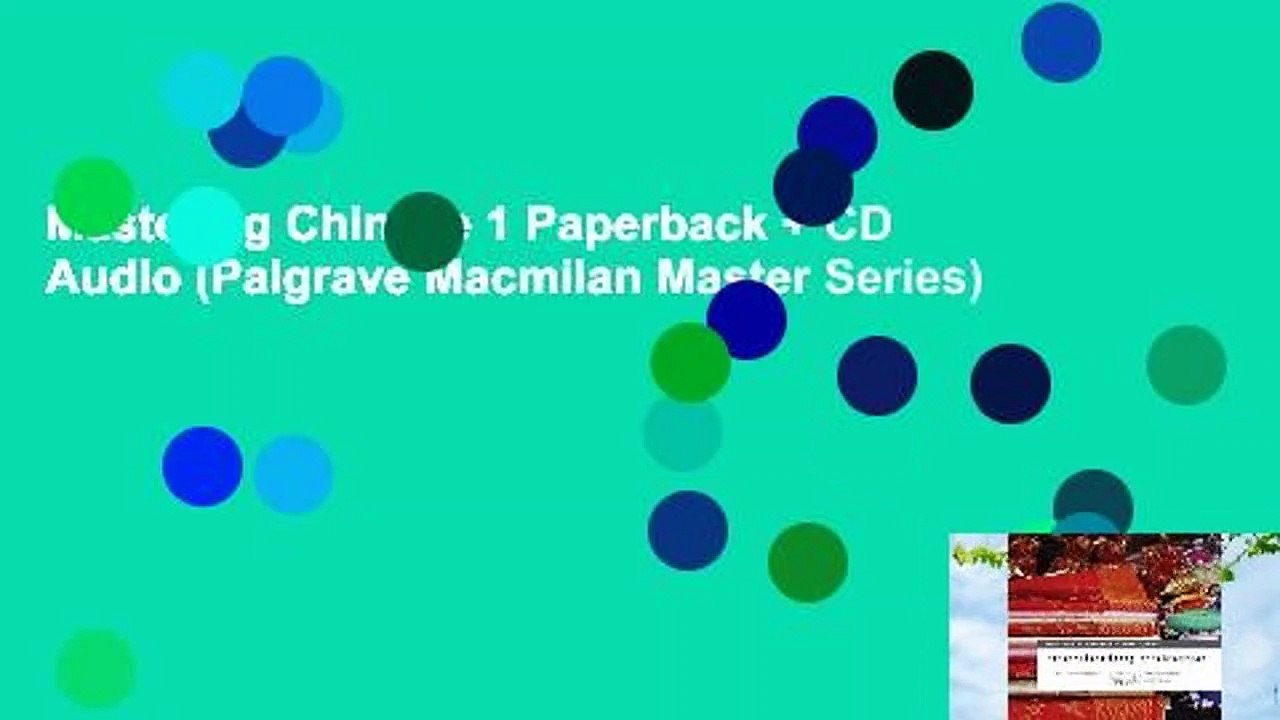 Mastering Chinese 1 Paperback + CD Audio (Palgrave Macmilan Master Series)