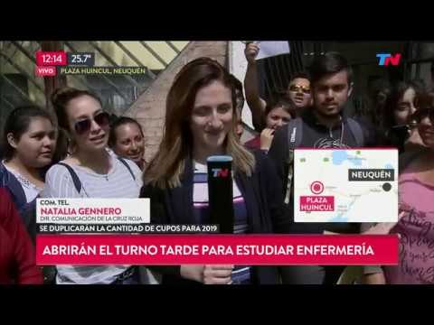 Neuquén: Diplicarán los cupos para enfermería en 2019