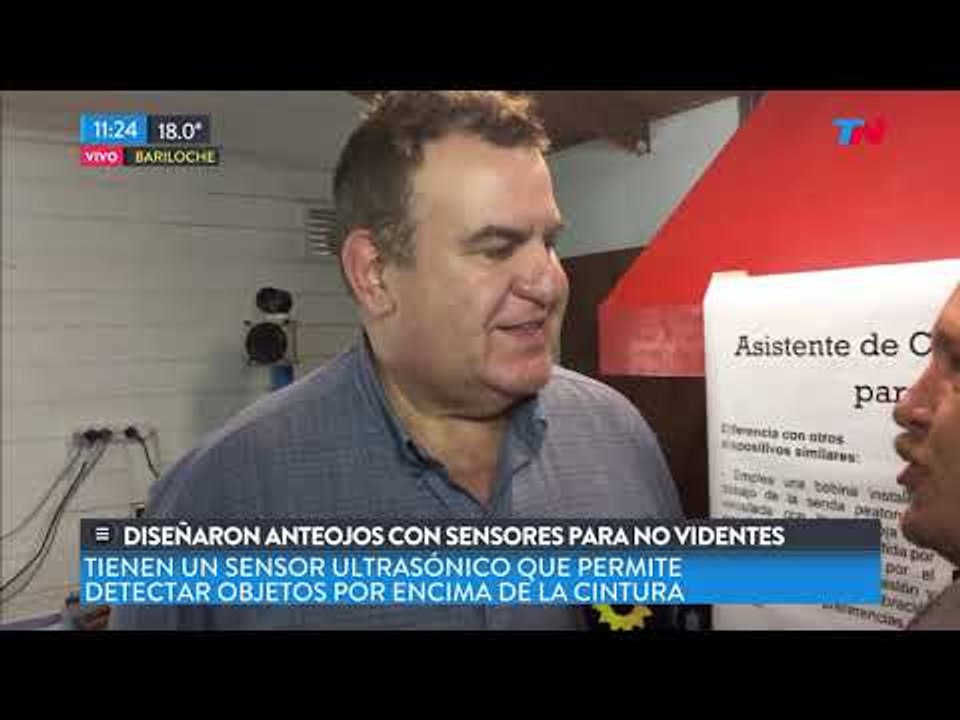 Diseñaron anteojos con sensores para no videntes