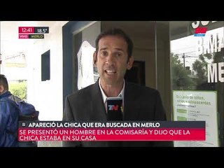 Apareció Guadalupe, la chica buscada en Merlo