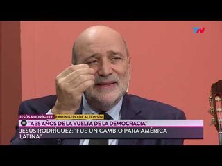 35 años de democracia: Nelso Castro, Adolfo Rodríguez Saa, Jesús Rodríguez y José Ignacio López