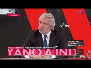 Conte Grand sobre Pablo Moyano: "hay pruebas para que este imputado y detenido"