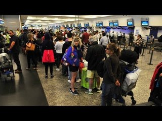 Más de 150 vuelos de Aerolíneas cancelados en Ezeiza y Aeroparque