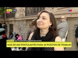 Más 600 personas para 30 puestos estatales en La Plata