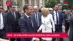G20: Macron recorrió Plaza de Mayo y conoció la Catedral