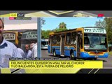 7 líneas de colectivo pararon por chofer baleado en Isidro Casanova