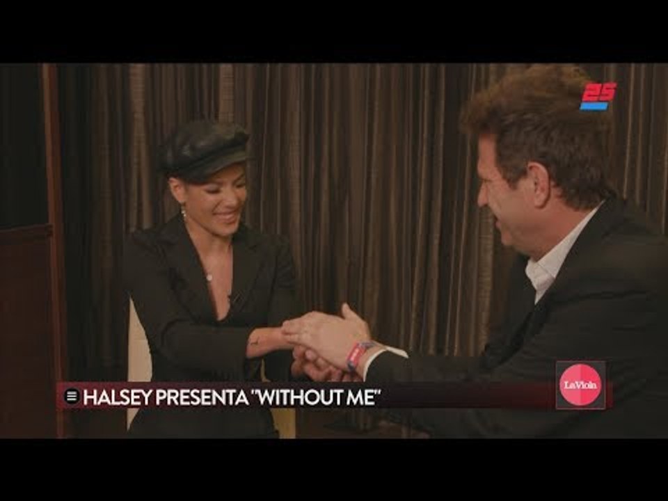 Halsey presenta "Without Me"