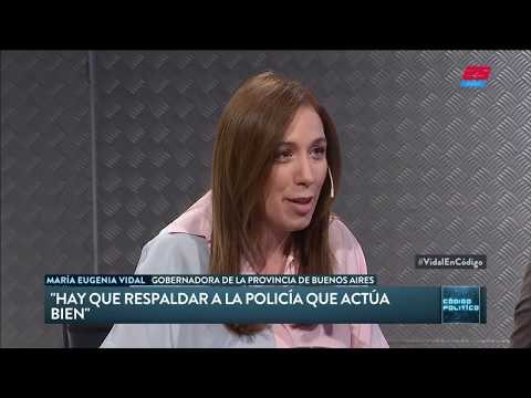 María Eugenia Vidal no adherirá al nuevo protocolo policial de uso de armas | CÓDIGO POLÍTICO