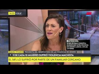 9 de cada 10 muejeres sufrió violencia machista