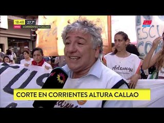 Marcha por el cierre de colegios nocturnos