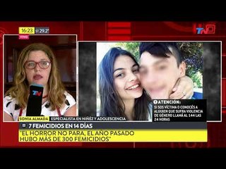Siete femicidios en 14 días