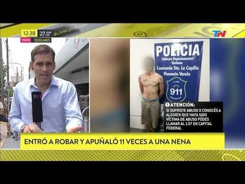 Entró a robar una casa y apuñaló 11 veces a una nena