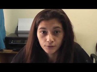 Desesperado pedido de una joven acosada por su ex