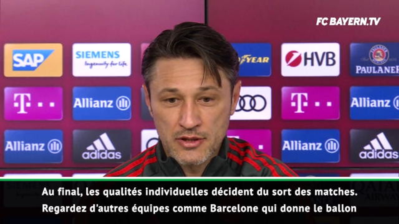 21e j. - Kovac : "Les qualités individuelles décident du sort des matches"