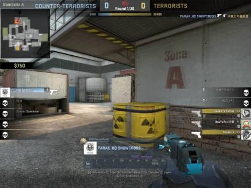 SnowCrosss 5v1 clutch bomb planted