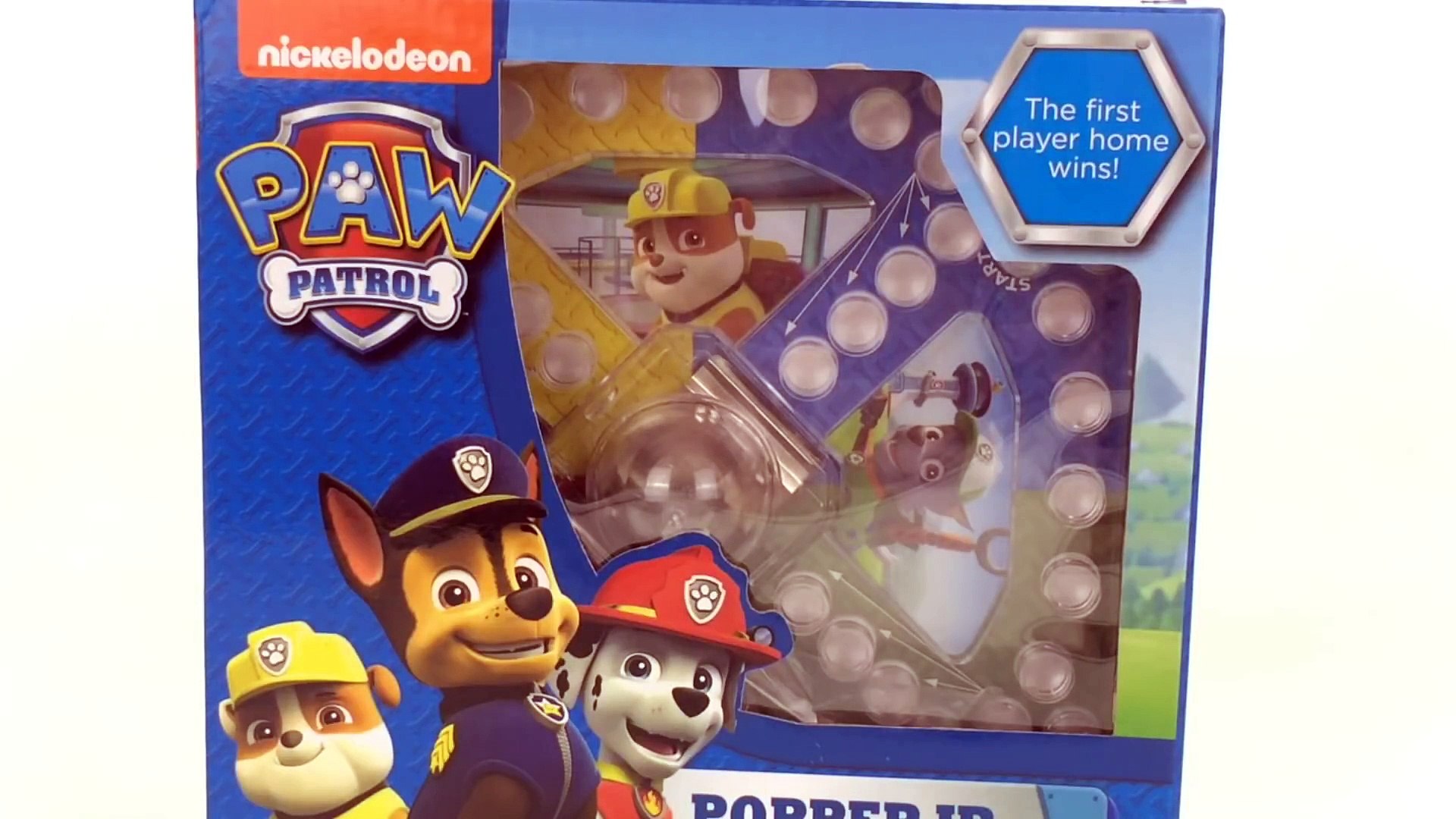 NEW Paw Patrol Marshall Chase Skye Je Pop Up Game Dice Popper Game Board  Ages 4+