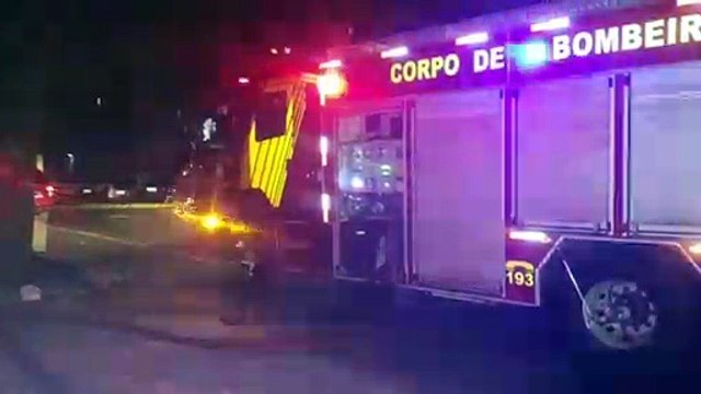 Fritadeira elétrica pega fogo e mobiliza Bombeiros no Centro