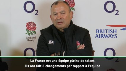 VI Nations - Jones : "La France est une équipe pleine de talent"