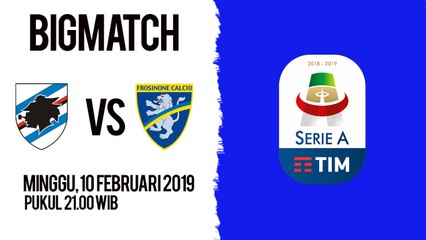 Télécharger la video: Jadwal Live Liga Italia Sampdoria Vs Frosinone, Minggu Pukul 21.00 WIB