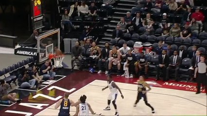 Deonte Burton dials from long distance