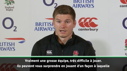 VI Nations - Farrell : "on devra s'attendre à tout"