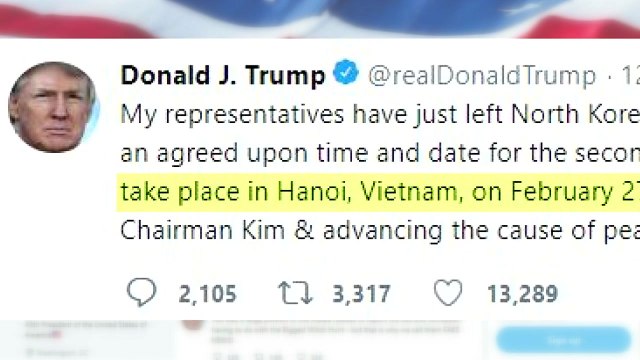 2차 북미정상회담, 하노이 개최... 北 경제강국될 것 / YTN