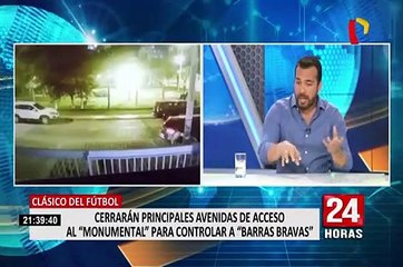 Cerrarán vías de acceso al Monumental para controlar 'barras bravas'
