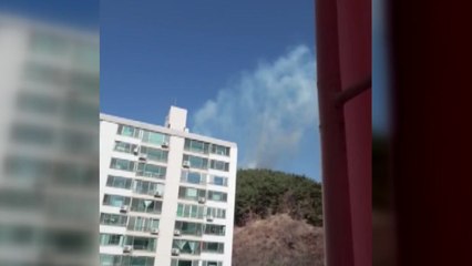 경북 구미에서 산불...2시간 만에 진화 / YTN